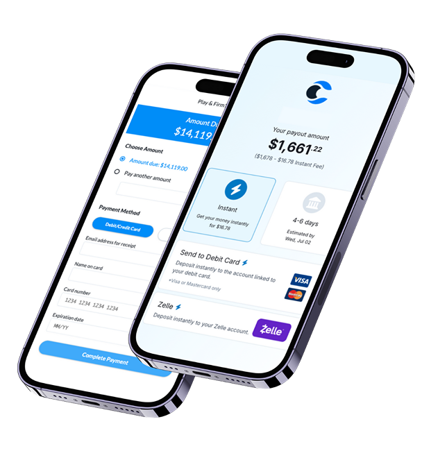 Confido Legal accept payments dashboard