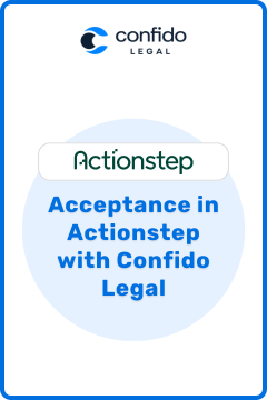 Actionstep - Acceptance with Confido - Opt B