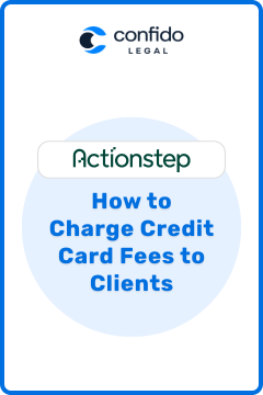 Actionstep - How to Charge Credit Card Fees - Opt B