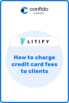 Litify - How to charge CC fees