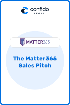 Matter365 - Sales Pitch