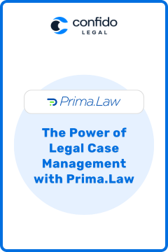 Prima.Law - The power of legal case management